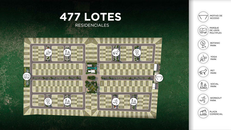 Masterplan 477 Lotes Mahal