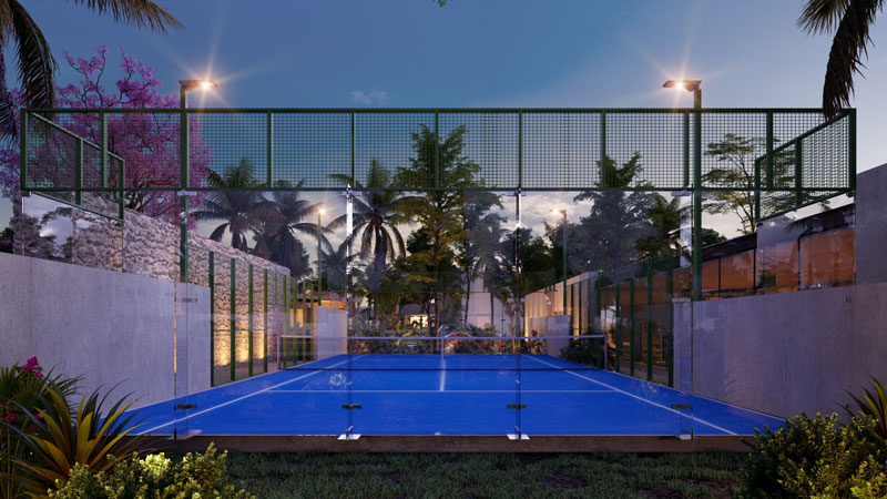 Cancha de Pádel